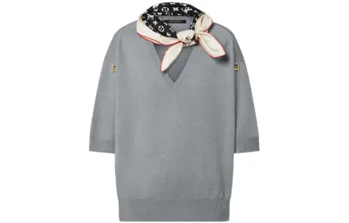 LOUIS VUITTON FW22 Knitwear Women's Gray