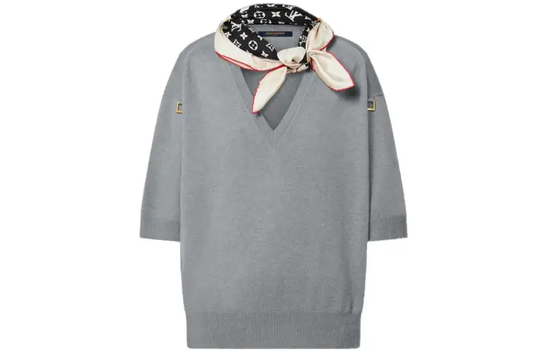 LOUIS VUITTON FW22 Knitwear Women's Gray