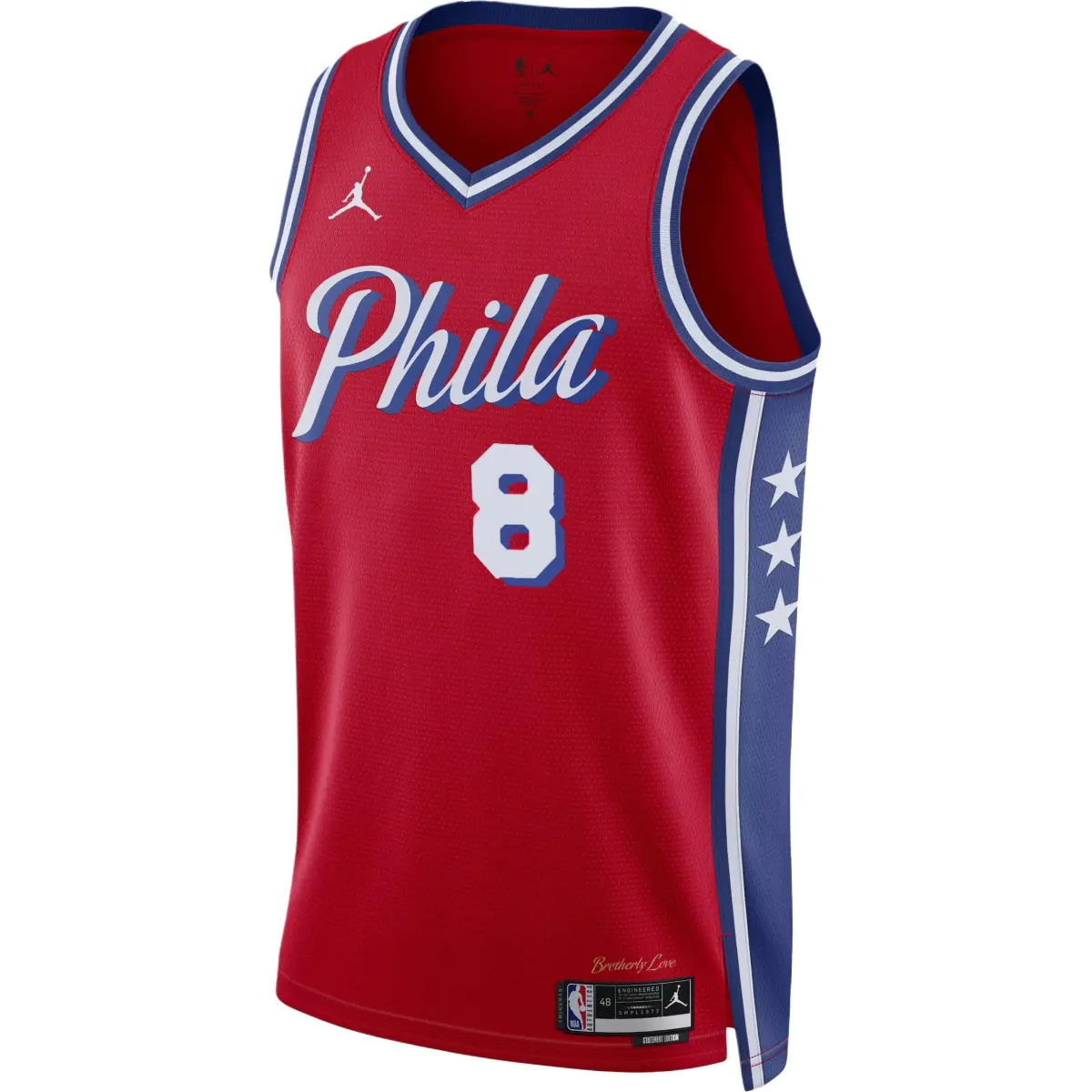 Nike Dri Fit Basketball Jersey Men's Red