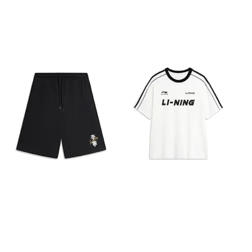 Li Ning Casual Sportswear Men's Crew Neck Moderate