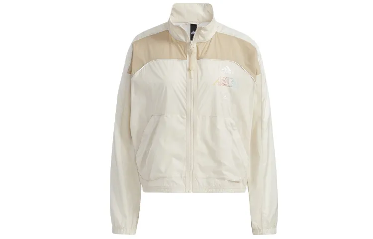 Adidas Jackets Women's Custard Stand Collar Moderate Other