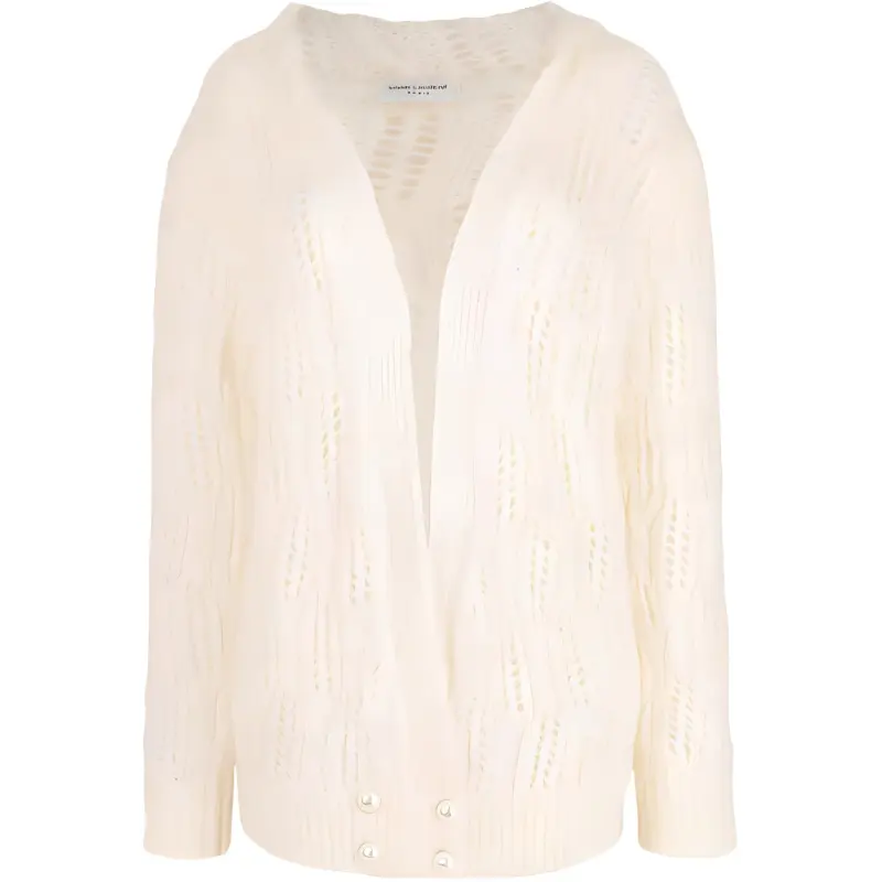 SAINT LAURENT FW22 Knitwear Women's Beige