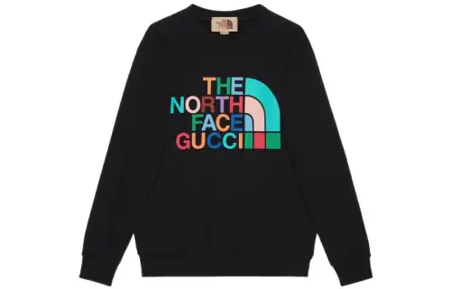 GUCCI X The North Face Cotton Sweatshirt Black/Multicolor