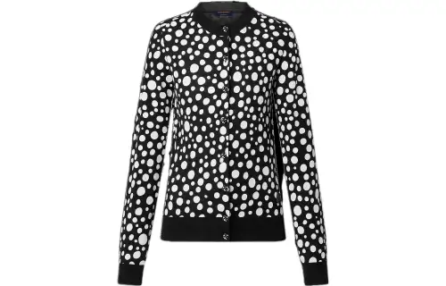 LOUIS VUITTON x Yayoi Kusama Cashmere Sweater Women's Black