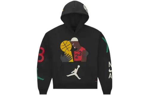 Jordan Nina Chanel Sweatshirt Fall Women's Black