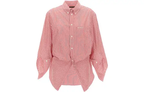 【Best of: PromotionsPrevious Season】embroidered-logo shirt