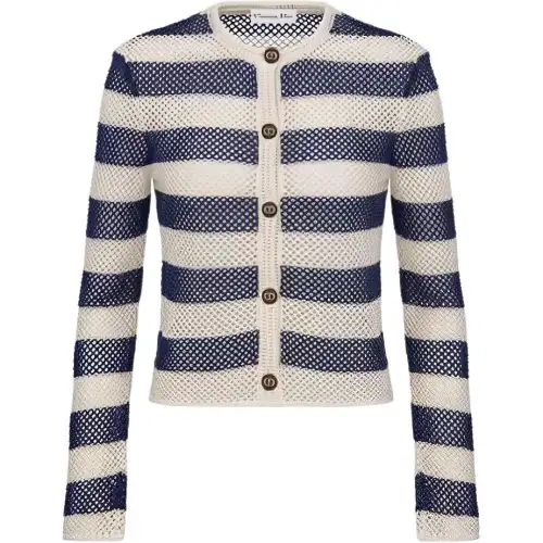 DIOR FW22 Knitwear Women's White Blue