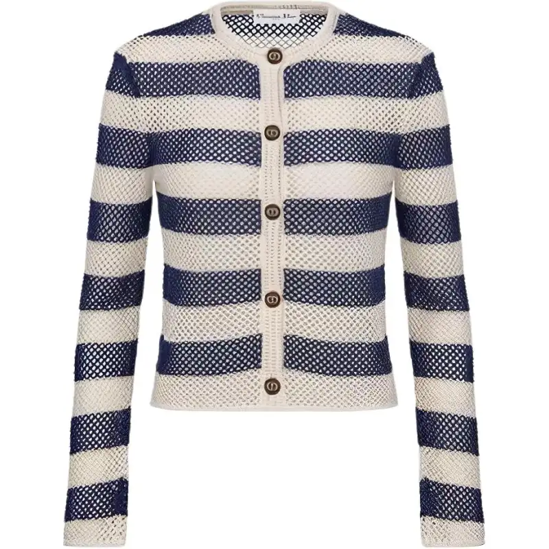 DIOR FW22 Knitwear Women's White Blue