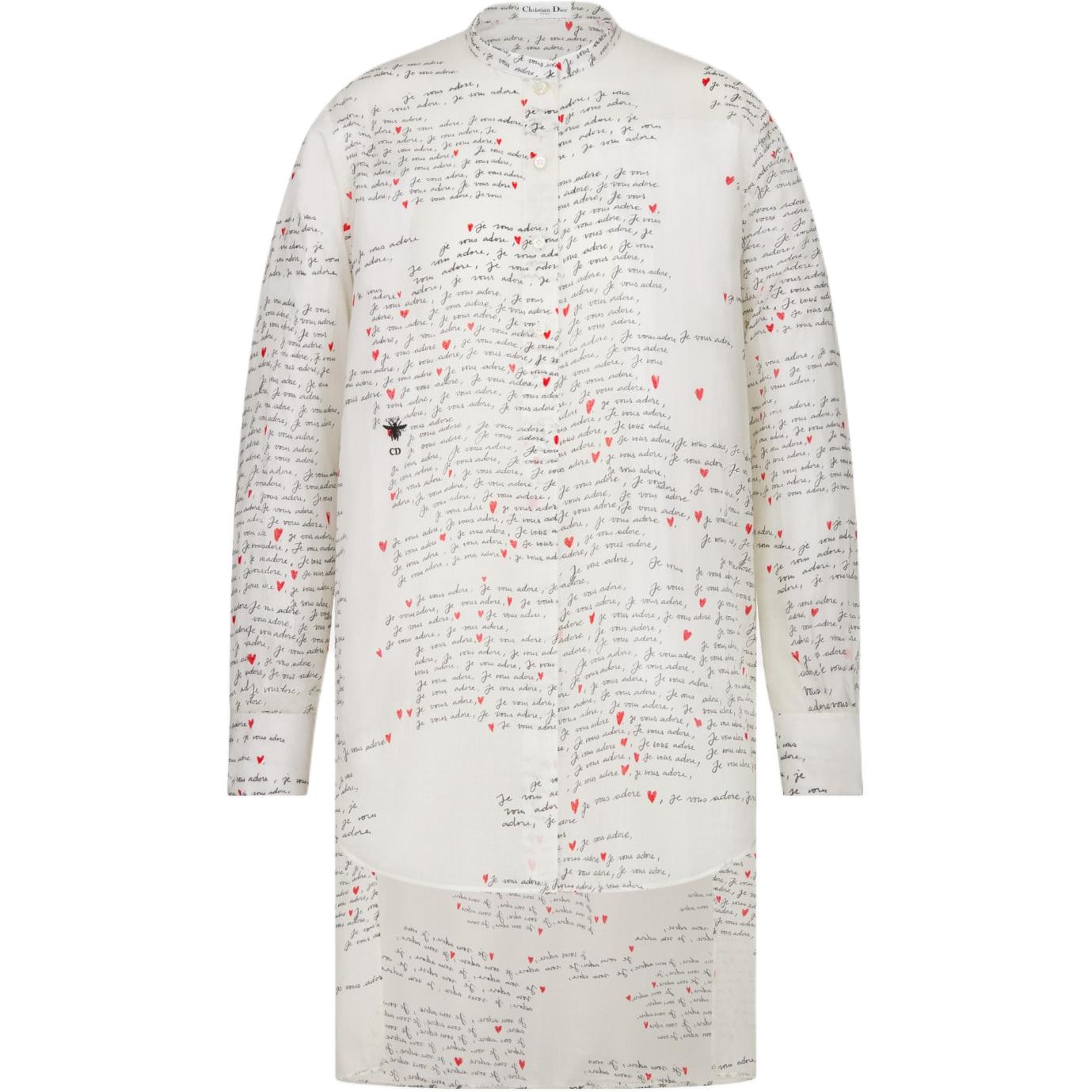 DIOR Dioramour Collection SS24 Shirt Women's White