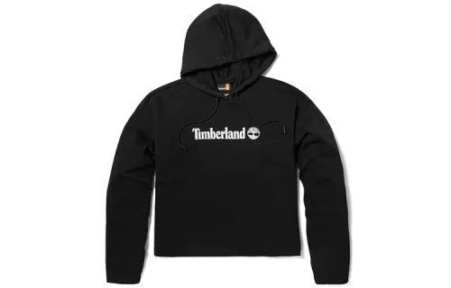 Timberland Sweatshirts Women's Black Hooded Moderate Other