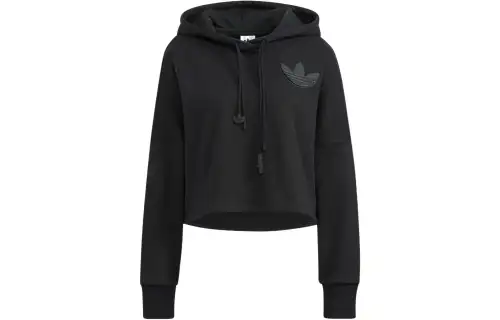 Adidas Originals ADICOLOR HOODIE Sweatshirt Women's Black