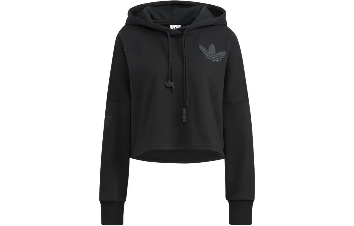 Adidas Originals ADICOLOR HOODIE Sweatshirt Women's Black