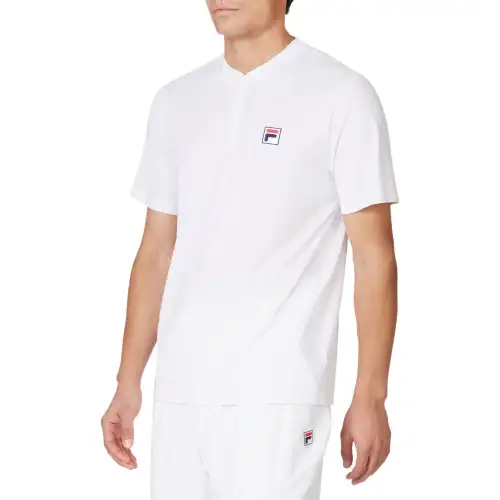 FILA Tennis Tops Men's White Crew Neck Moderate