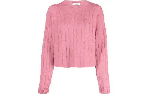 MIU MIU SS22 Sweater Women's Pink