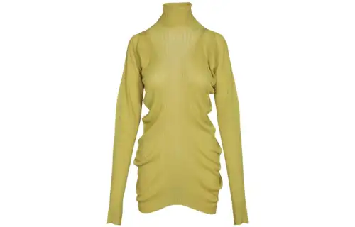 Bottega Veneta Knitwear Women's Yellow Turtleneck Moderate Other