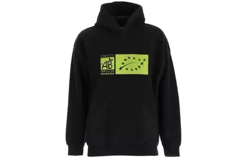 Vetements Sweatshirts Women's Black Hooded Moderate Other