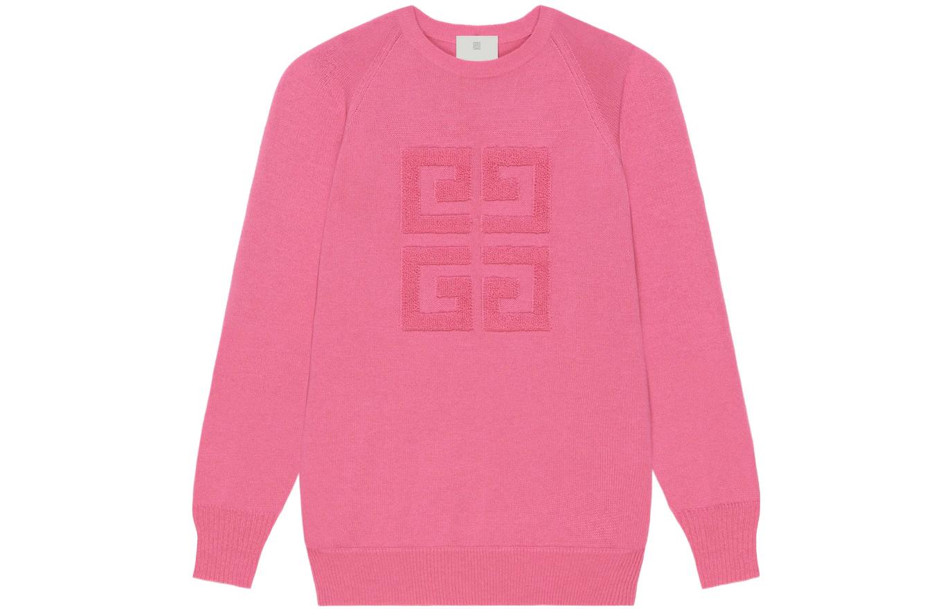 Женское худи Givenchy Givenchy SS23 Logo (ярко-розовое)