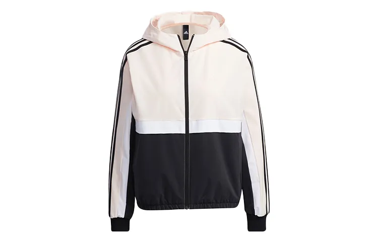 Adidas Jackets Women's Pink Hooded Moderate Other