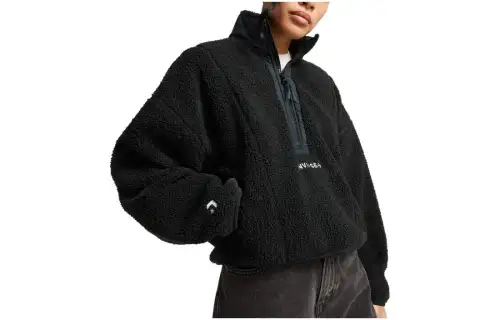 Converse Cashmere Sweaters Women's Black Turtleneck Moderate
