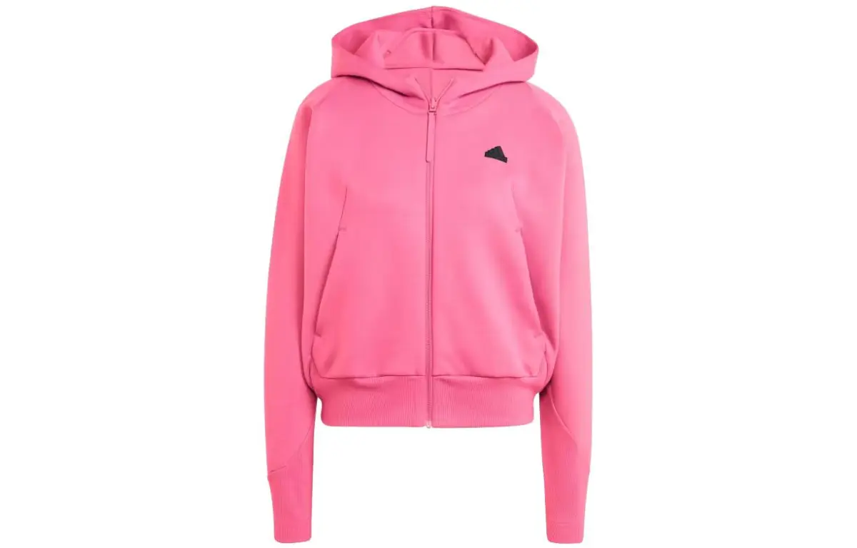 Adidas Z.N.E. Full Zip Hoodie Preloved Crimson