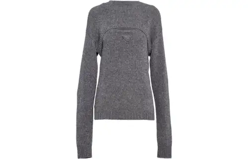 PRADA Layered Wool Jumper