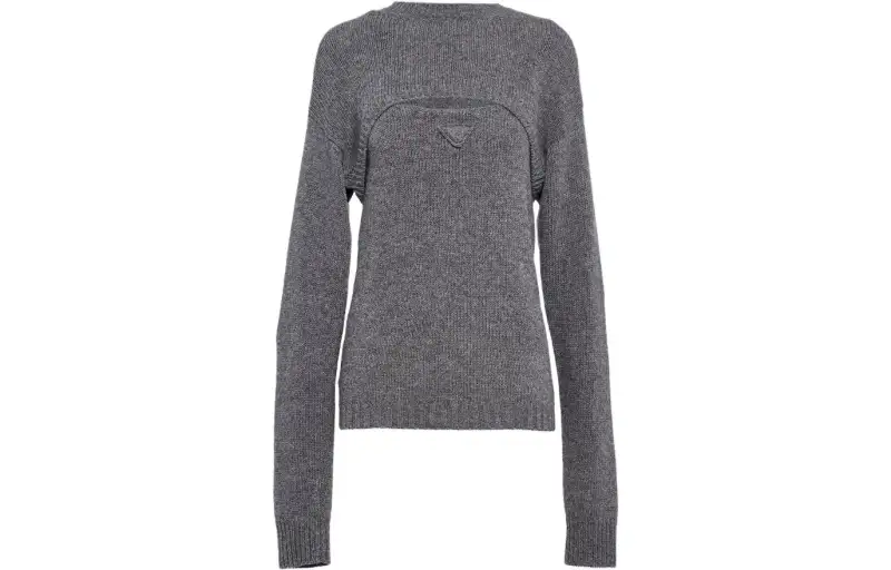 PRADA Layered Wool Jumper