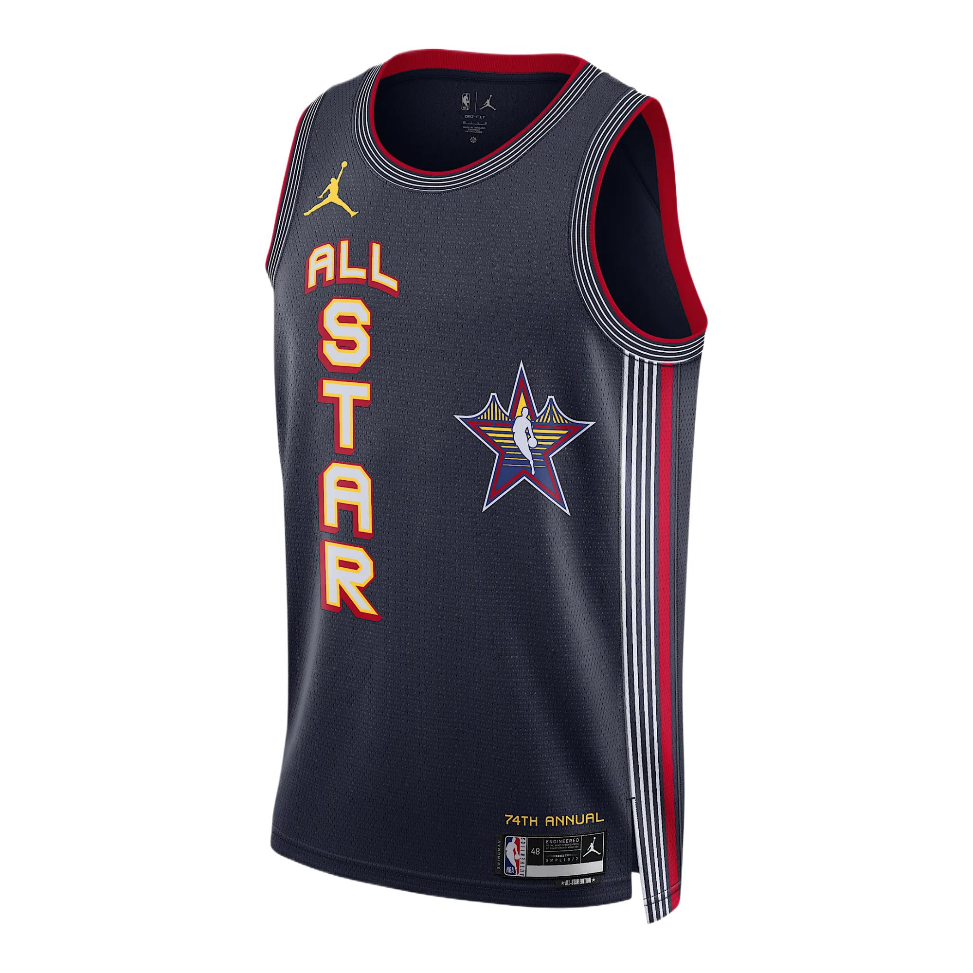 Jordan x NBA ALL STAR WEEKENDNike Dri FIT NBA Swingman Jersey Basketball Jersey Men’s University Dark Blue