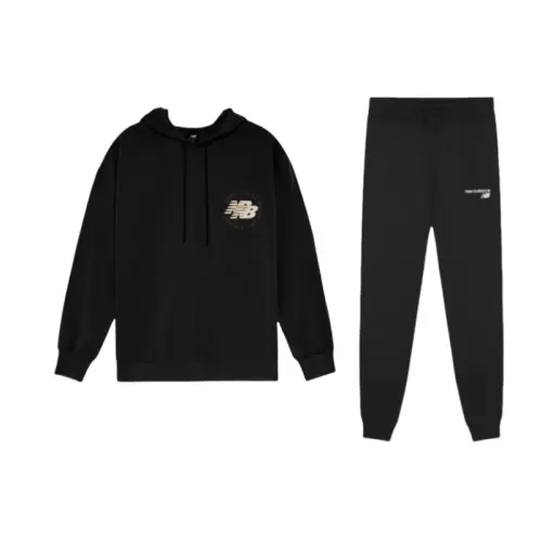New Balance Sweatshirt Set Unisex Black