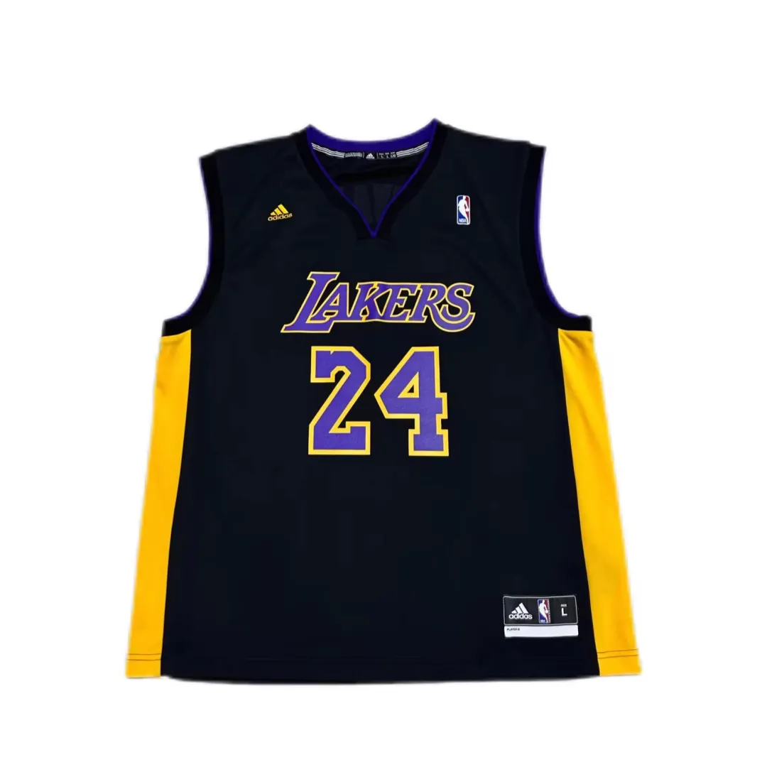 Adidas Basketball Jersey Unisex Black Gold