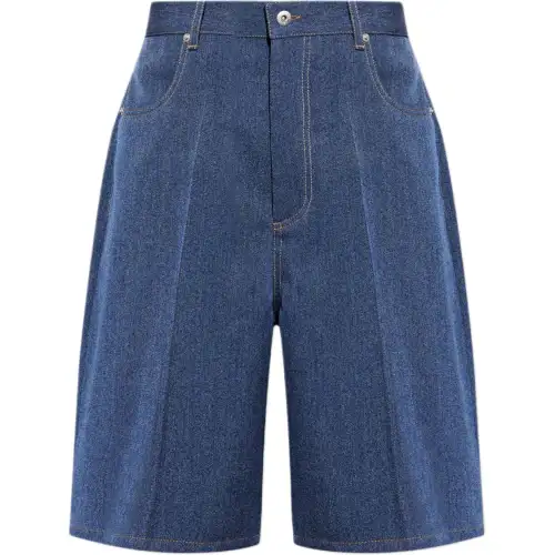 Bottega Veneta Knee Length Drill Shorts