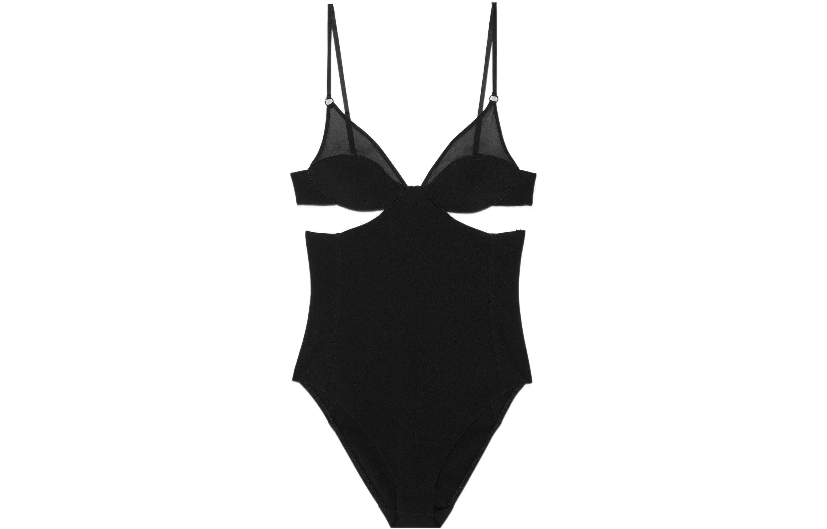SAINT LAURENT Cut-out Bodysuit