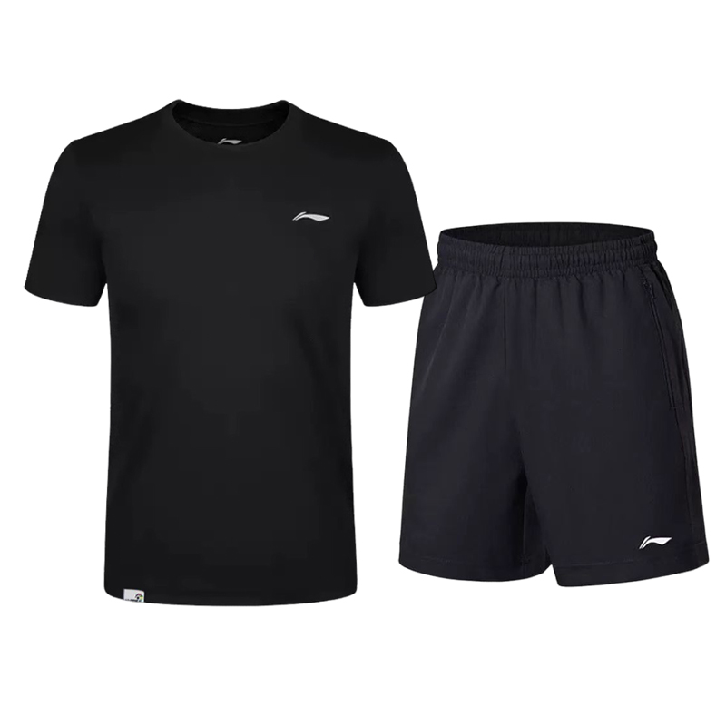 Li Ning Casual Sportswear Men’s Crew Neck Moderate
