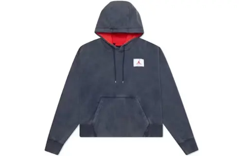 Jordan Women'ss Flight Hoodie Midnight Navy/University Red