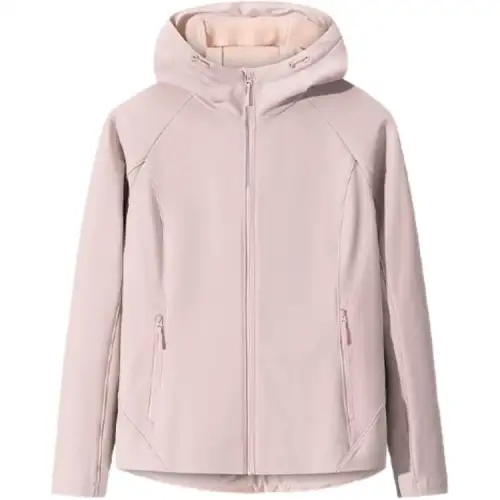 Anta Jackets & Coats Women's Smoke Gray Pink