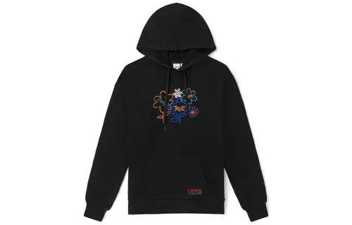 Vans Sweatshirts Women's Black Hooded Moderate Regular