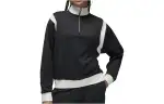Jordan Sweatshirts Women's Black Turtleneck Moderate Regular