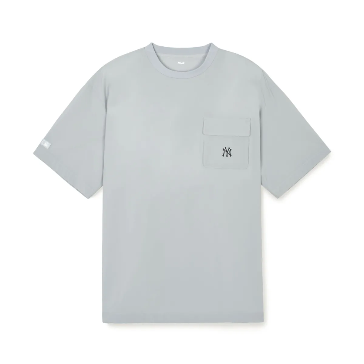MLB Drop Shoulder Sleeve T Shirt Women's Light Gray