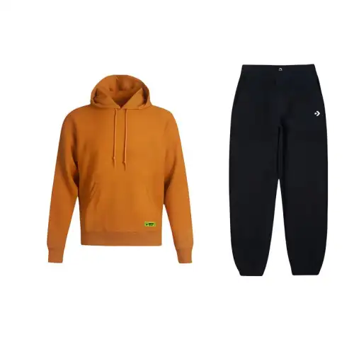Converse Sweatshirt Sets Unisex Hooded Moderate