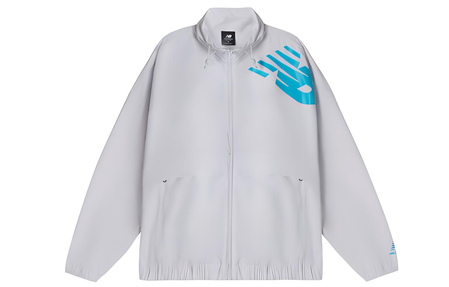 Женская куртка New Balance с воротником-стойкой (черная)