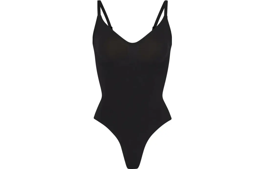 Skims V neck Seamless Bodysuit