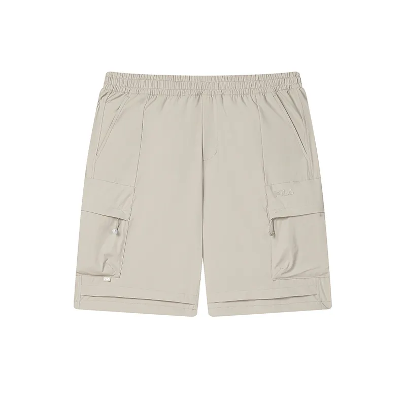 FILA ORIGINALE Casual Shorts Men's Shallow Beach Medium Khaki