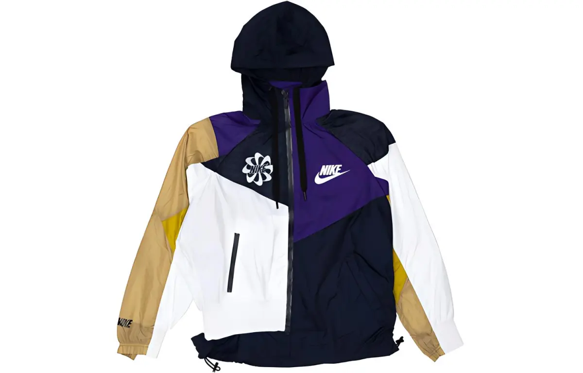 Nike X Sacai Hooded Anorak 'Obsidian/Court Purple'