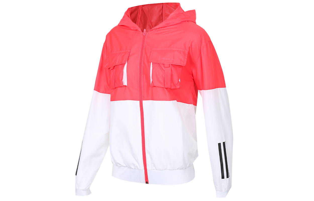 Женская куртка adidas neo (розовая)