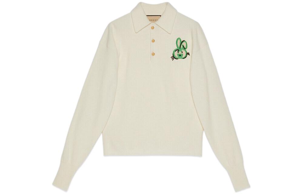 【Previous Season】fine knit wool polo jumper