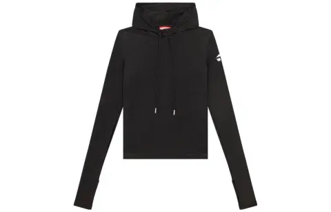 DIESEL Metal Hoodie 'Black'