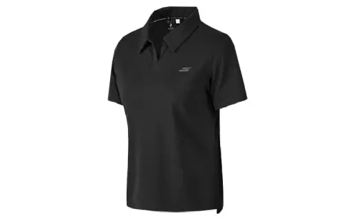 Skechers Polo Shirt Women's Carbon Black