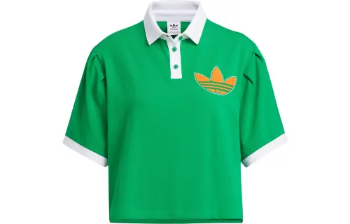 Adidas Originals Polo Shirt Japan Version Women's Green