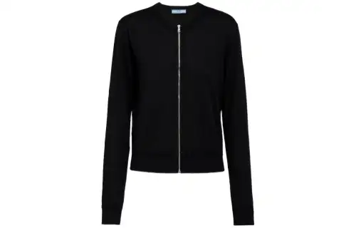 PRADA SS24 Cashmere Sweater Women's Black