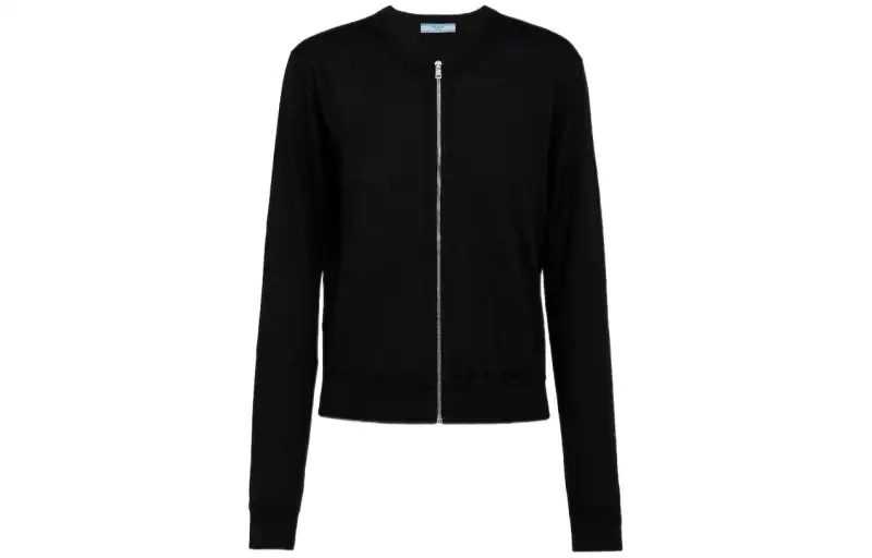 PRADA SS24 Cashmere Sweater Women's Black