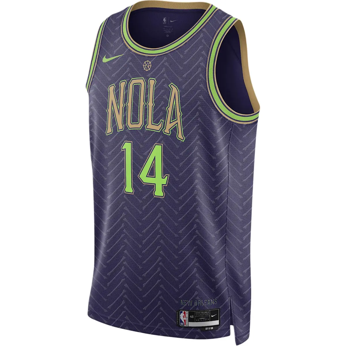 Nike Brandon Ingram New Orleans Pelicans 2024/25 City Edition Men's Nike Dri-FIT Nba Swingman Jersey